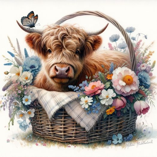 Highland
                            Cow in Basket (Source: Licensed from
                            Shutterstock.com --
https://www.shutterstock.com/image-generated/watercolor-beautiful-highland-cow-basket-flowers-2447458697)