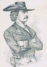 Drawing of Jean Laffite