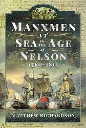 Cover Art: Manxmen at Sea in the Age of Nelson,
                1760-1815