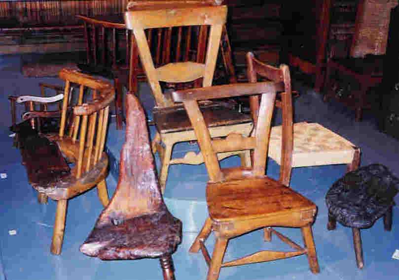 Sampling of
                              Highland chairs