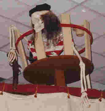 Pirate Skeleton in Crow's Nest